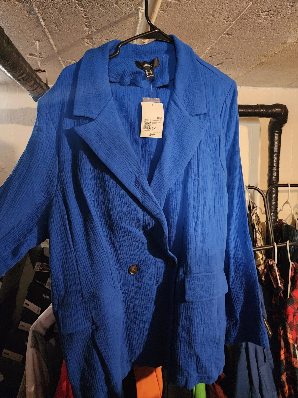 Royal Blue Blazer & Skort Set